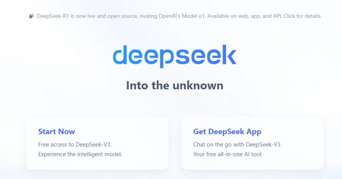 How DeepSeek flipped the tech world on its head overnight
